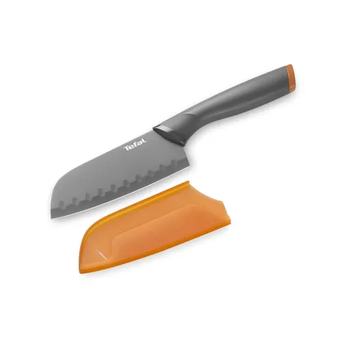COUTEAU SANTOKU 12CM +COUV FRESH KITCHEN TEFAL