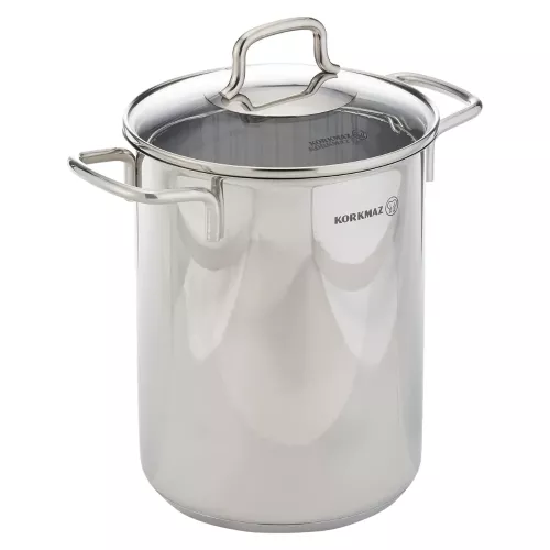 SET A ASPERGE INOX PERLA 16 CM KORKMAZ