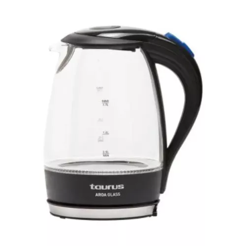 BOUILLOIRE AROA GLASS 2200W 1,7L TAURUS