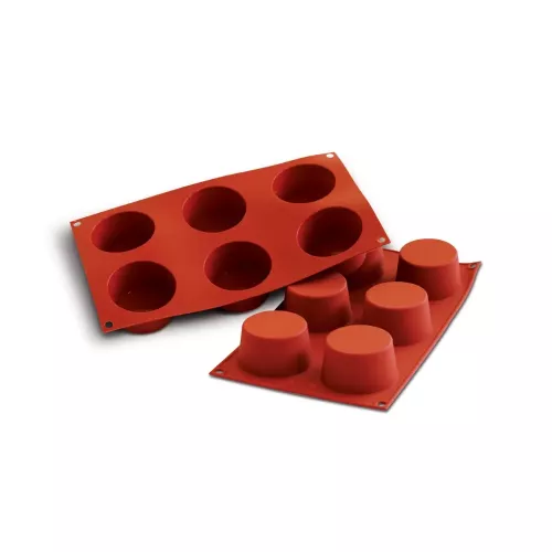 MOULE EN SILICONE N.6 MEDIUM MUFFIN SILIKOMART