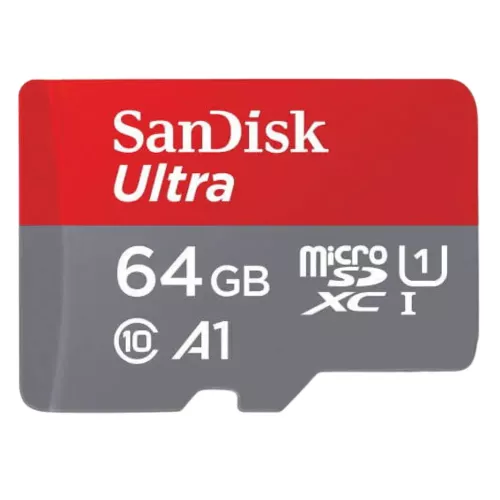 CARTE MEMOIRE ULTRA MicroSDXC 64GB, C10 SANDISK