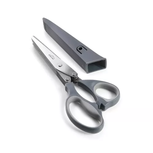 CISEAUX 5 COUPE + PEIGNE POUR NETTOYAGE LACOR