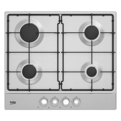 TABLE DE CUISSON 4F 60CM INOX BEKO