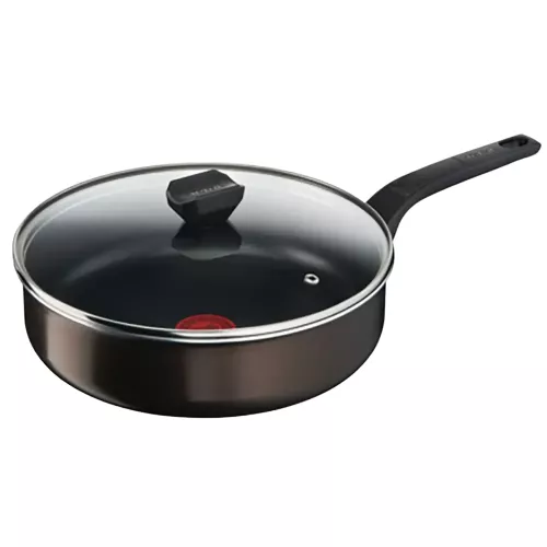 SAUTEUSE + COUVERCLE 24CM NOIR TEFAL