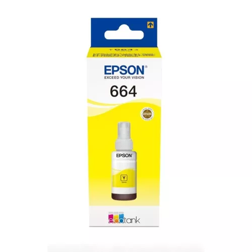 ENCRE T6644 JAUNE EPSON