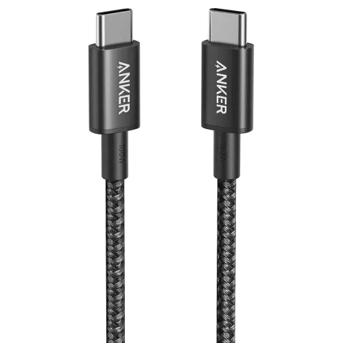 Anker 333 USB-C to USB-C Cable (3.3ft Nylon) Black 194644187231