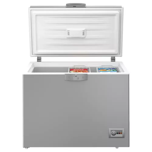 CONGELATEUR COFFRE SILVER 300L BEKO