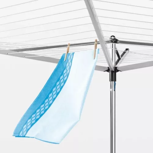 SECHOIR Essential, 50 m Metallic Grey BRABANTIA