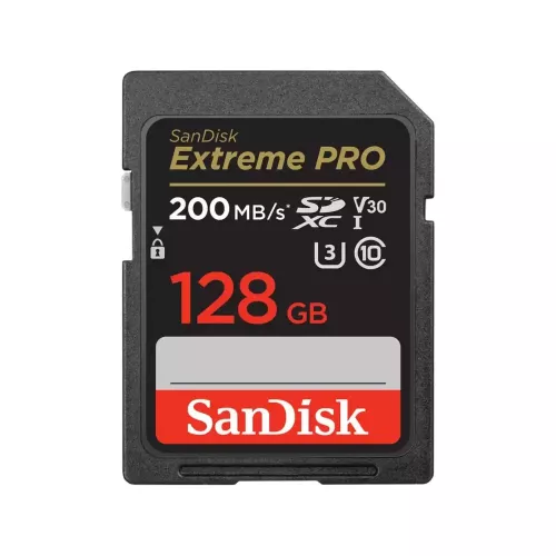 CARTE MEMOIRE SD EXTREME PRO 128GB SANDISK