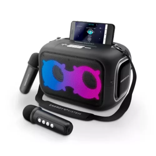 HAUT PARLEURS KARAOKESTAR NOIR ENERGY SISTEM