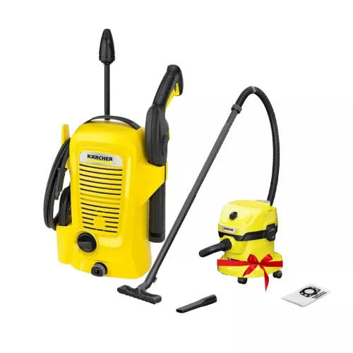 ASPIRATEUR EAU ET POUSSIERE WD2+NETTOYEUR  HAUTE PRESSION K2 KARCHER