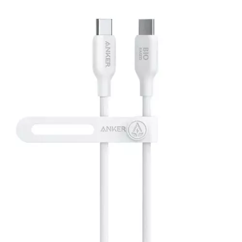 Anker 544 USB-C to USB-C Cable (Bio-Based 3ft) White 194644108526
