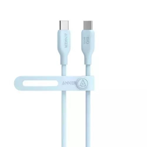 Anker 544 USB-C to USB-C Cable (Bio-Based 3ft) Blue 194644108519