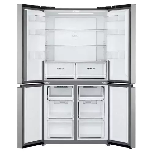 REFRIGERATEUR SIDE BY SIDE 424L FRENCH DOOR 4P SILVER LG
