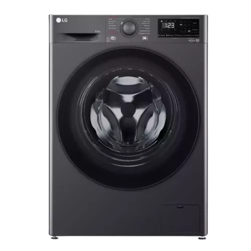 LAVE LINGE 8.5KG/1200Trs NOIR LG