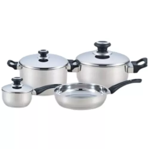 BATTERIE DE CUISINE 7 PCES ANDORRA TAURUS