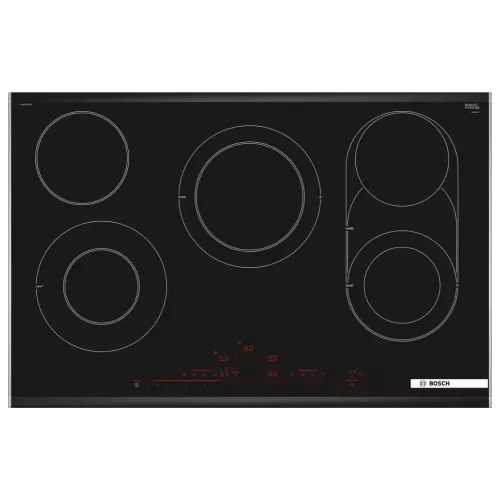 TABLE DE CUISSON VITROCERAMIQUE 5 ZONES 80CM BOSCH