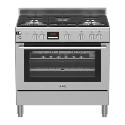 CUISINIERE 90CM IX 5F AEG