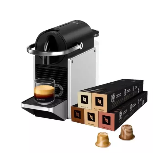 CAFETIERE SILVER PIXIE NESPRESSO