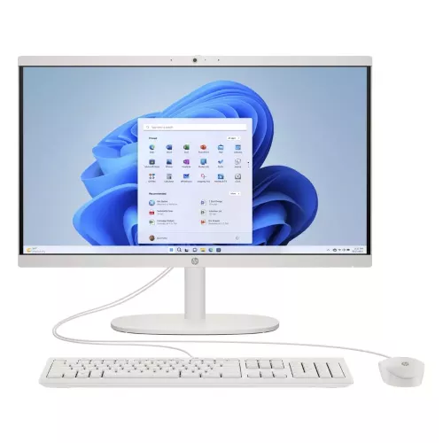 PC BUREAU AIO 22 I3-N300 21.5" FHD 8GB 256GB SSD WIN11H WHITE HP