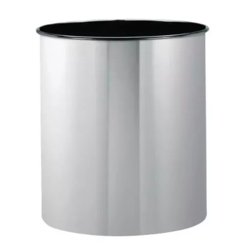 CORBEILLE A PAPIER 7L MATT STEEL BRABANTIA