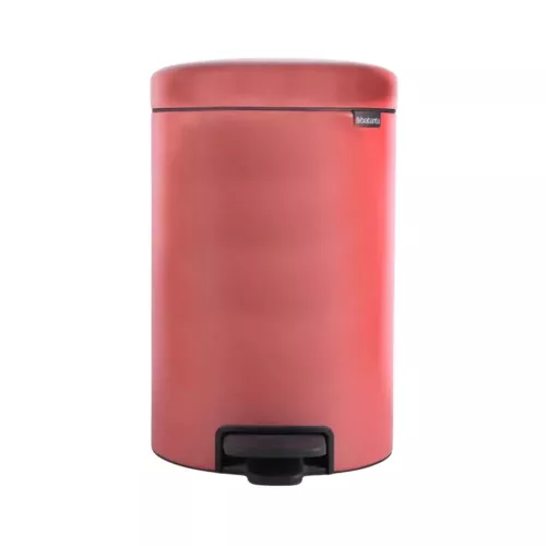 POUBELLE PEDAL BIN NEWICON 22L TERRACOTTA PINK BRABANTIA
