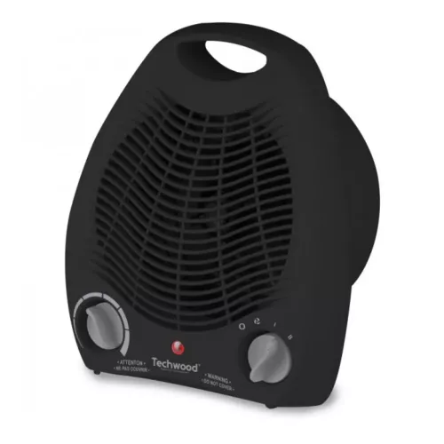CHAUFFAGE SOUFFLANT NOIR TECHWOOD