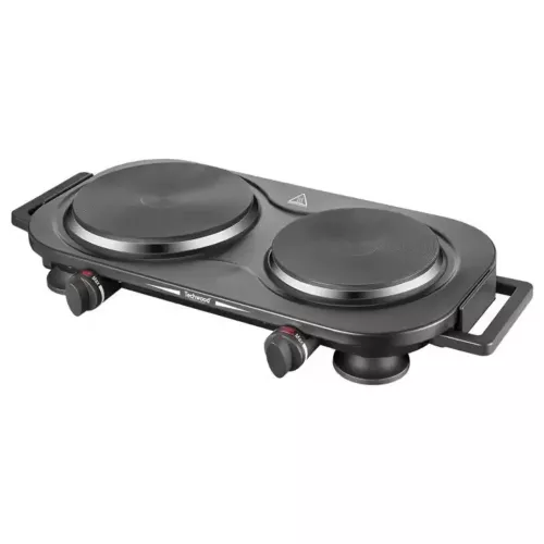 PLAQUE ELECTRIQUE  NOIR 2 F TECHWOOD